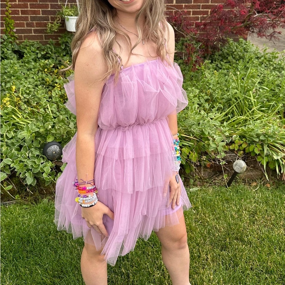 Purple altered state dress